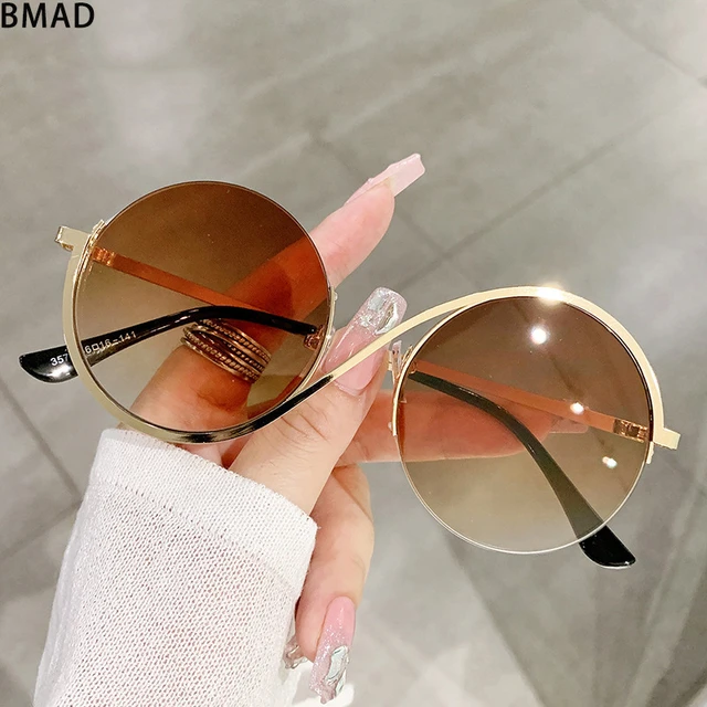 2023 Sunglasses Women Luxury Rimless Vintage Fashion Glasses Lunette  Oversized Shades De Soleil Femme Gafas De Sol Mujer Lentes - AliExpress