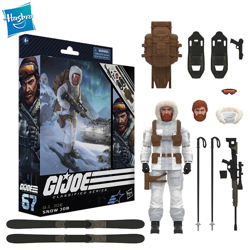 

Оригинал Hasbro G.I. Экшн-фигурка Джо из сериала «Снежная работа», 6 дюймов