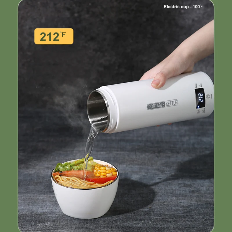 LED Coffee Thermos 500ml - ترمس قهوة فاخر LED سعة...