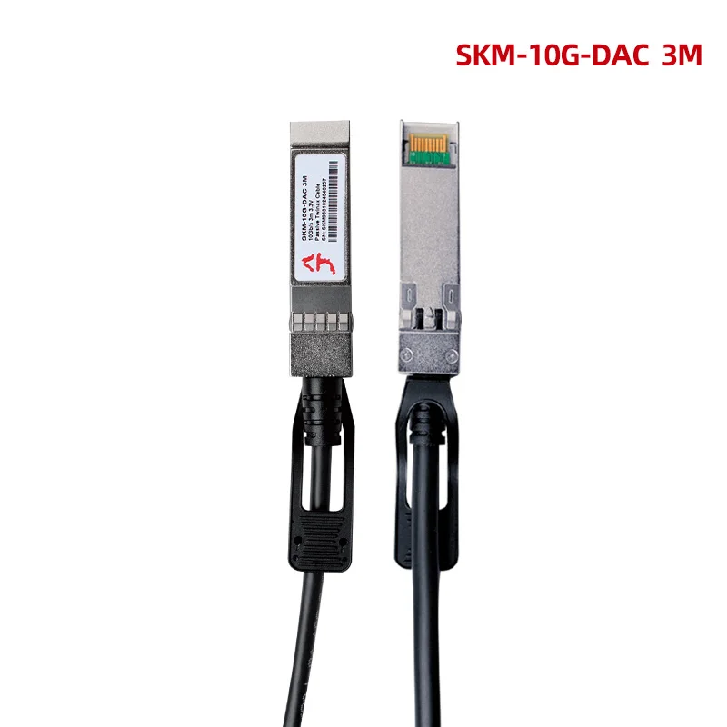 XikeStor 스위치용 DAC 케이블, SFP + 고속 케이블, 플러그 앤 플레이, 전체 호환성, 10G, 1M, 3M, 5M