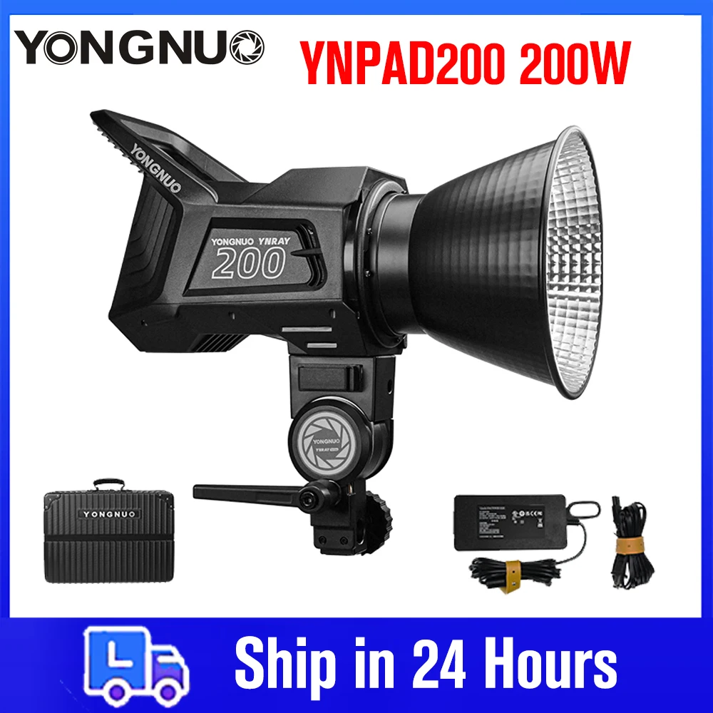 

YONGNUO YN RAY200 YNRAY200 светодиодный Video светильник 200W лампа для непрерывного освещения для фотостудии YouTube Tikok Filmmaker