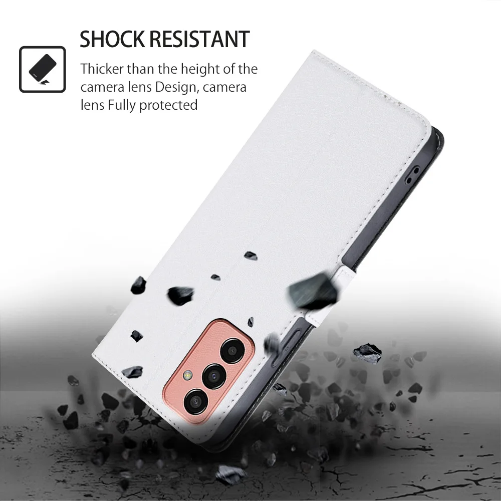 Luxury Leather Flip Cover Business Phone Case