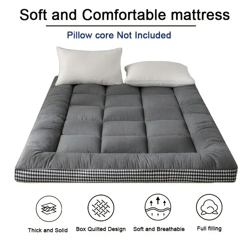 1PC Tatami Thicken Mattress Mat Soft Cushion for Home Use Autumn Winter Mattress, Student Single Dormitory Hotel Bed Mattress - Image 6