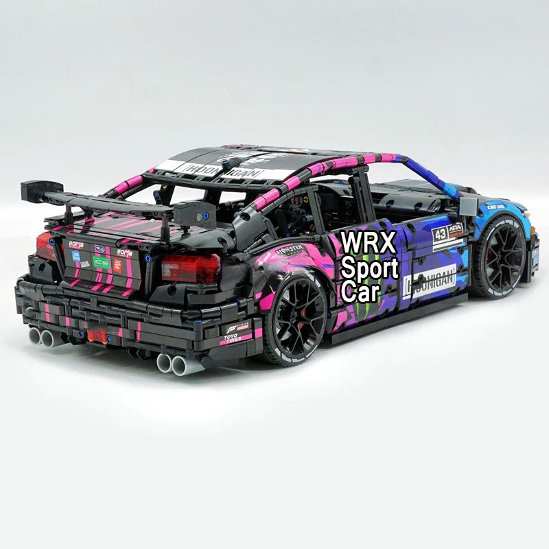 2978PCS Technical 1:8 Subaru STI WRX Sport Car Building