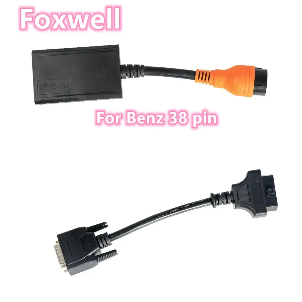 

Foxwell FOR Benz 38 pin and Extension Cable for Foxwell NT510 NT520 NT530 PRO Multi-System Scanner