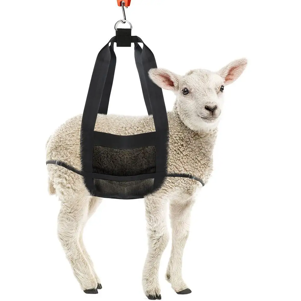Animal weighing sling Calf scale Hanging weight scale Sling with adjustable straps for weighing calves lambs goat baby
