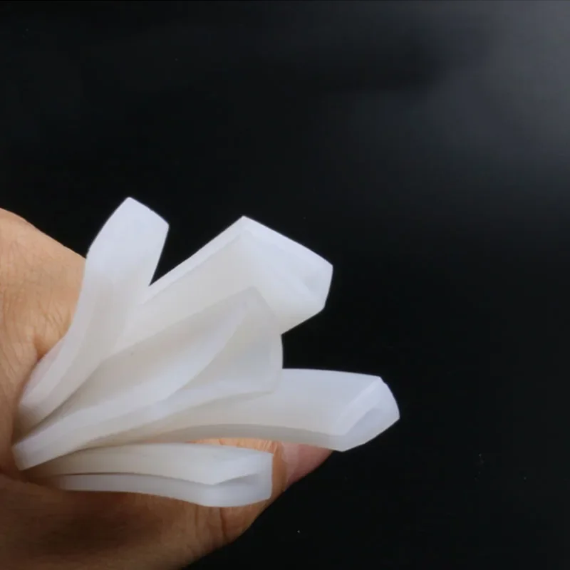 Translucent Rubber Edge Strip U Channel Rubber Seal Strip Metal Sharp Edge Protector Glass Table Edging Door Guard Strip sealing strip tape sealing strip rubber seal strip silicone seal strip
