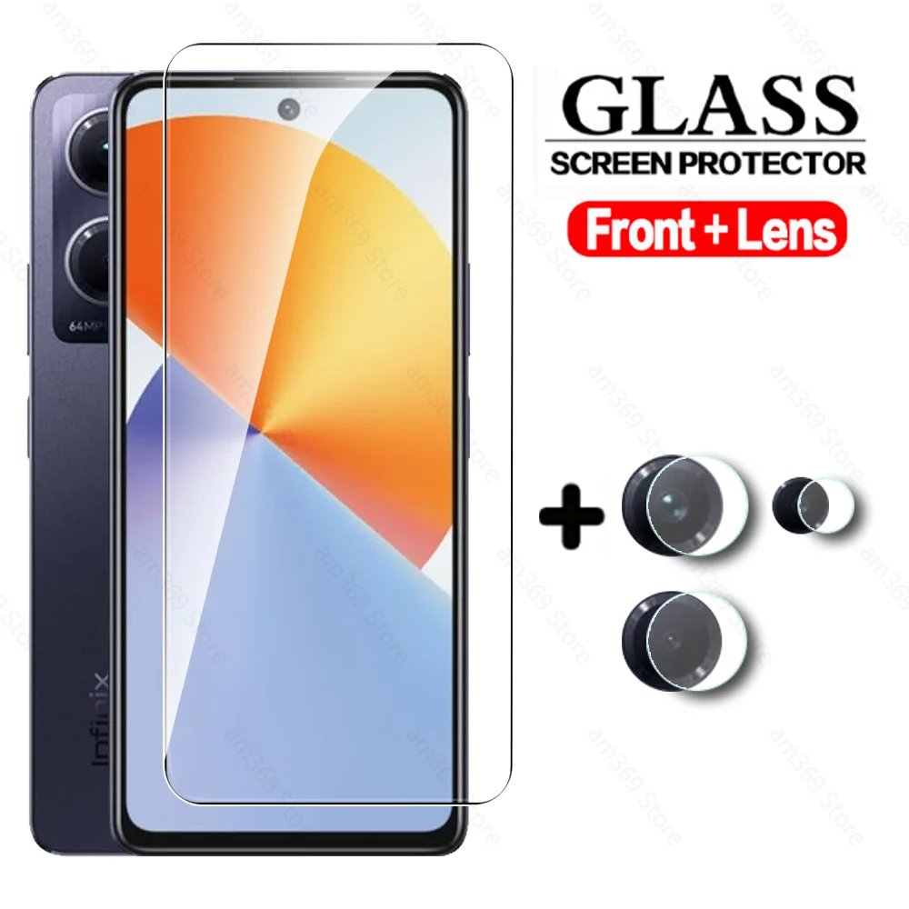 

Camera Film Front Glass For Infinix Note 30 Pro 30i 4G Tempered Glass Infini Note30 5G InfinixNote30 I 30Pro HD Screen Protector