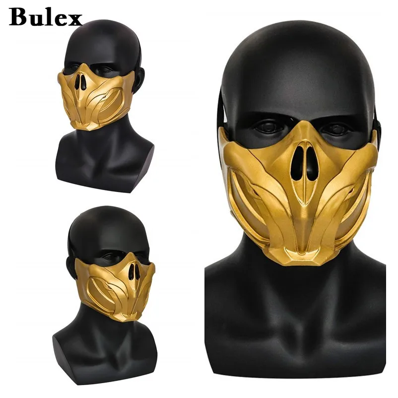Bulex Scorpion Mask Half Face Cosplay Game Violent Fight Halloween