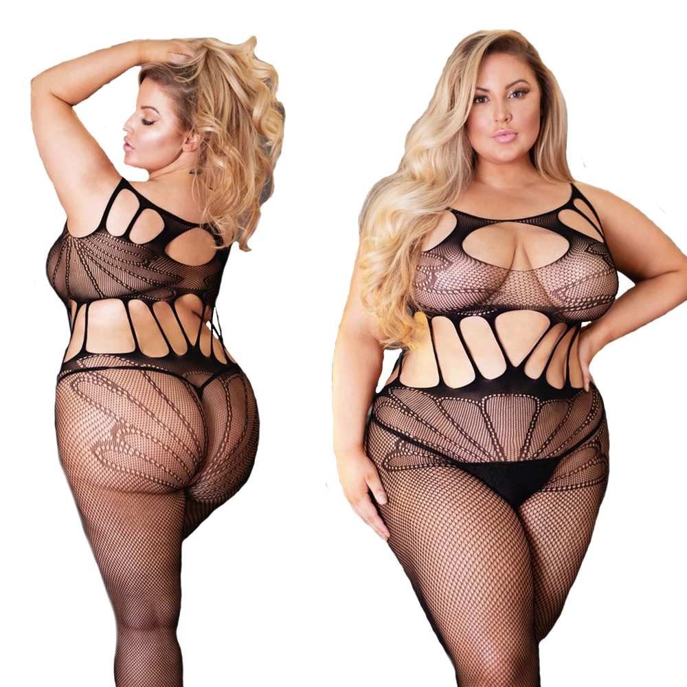 Plus Size Calze Da Donna Collant Sexy Un Pezzo Reggiseno Aperto Collant Collant Intimo Donna Stretto