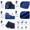 Ultralight Men Quick Dry Marathon Running Shorts with Lining Back Zipper Pocket Gym Fitness Exercise Training Loose Sport Shorts 4