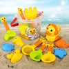 Children Sand Toys Kids Play Water Toys Beach Box Set Kit Sand Bucket Summer Water Fun Beach Bucket Hobbies Gifrs for Kids 1