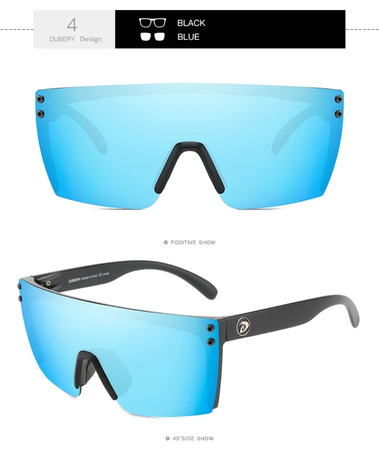 DUBERY Sports Polarized Sunglasses Men Women Lightweight Driving Glasses UV400 E - Foto 3