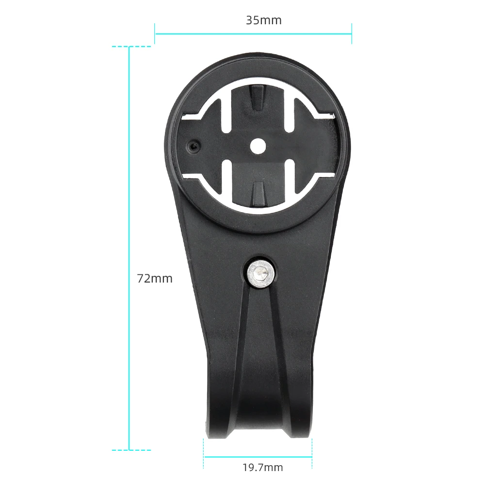 Fahrrad-TT-Lenker-Computerhalterung für Garmin IGPS Edge 500 800 510 810 XOSS – Unterstützung für Rennrad-Lenkerbügel 22,2 mm – Fahrradzubehör – Detail 4
