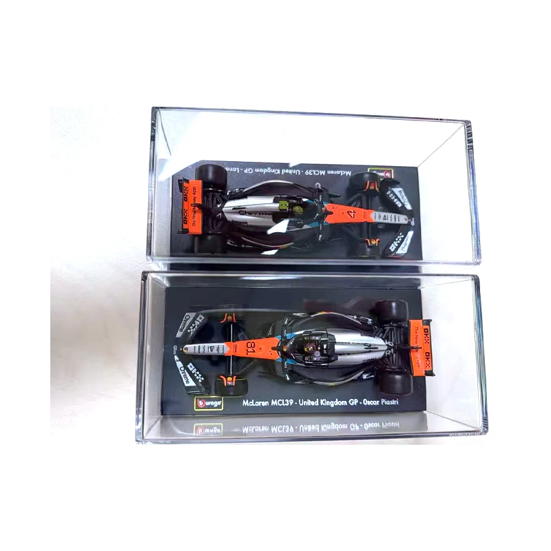 Bburago 1:43 Acrylic Box Formula Racing Diecast Alloy Car Replica