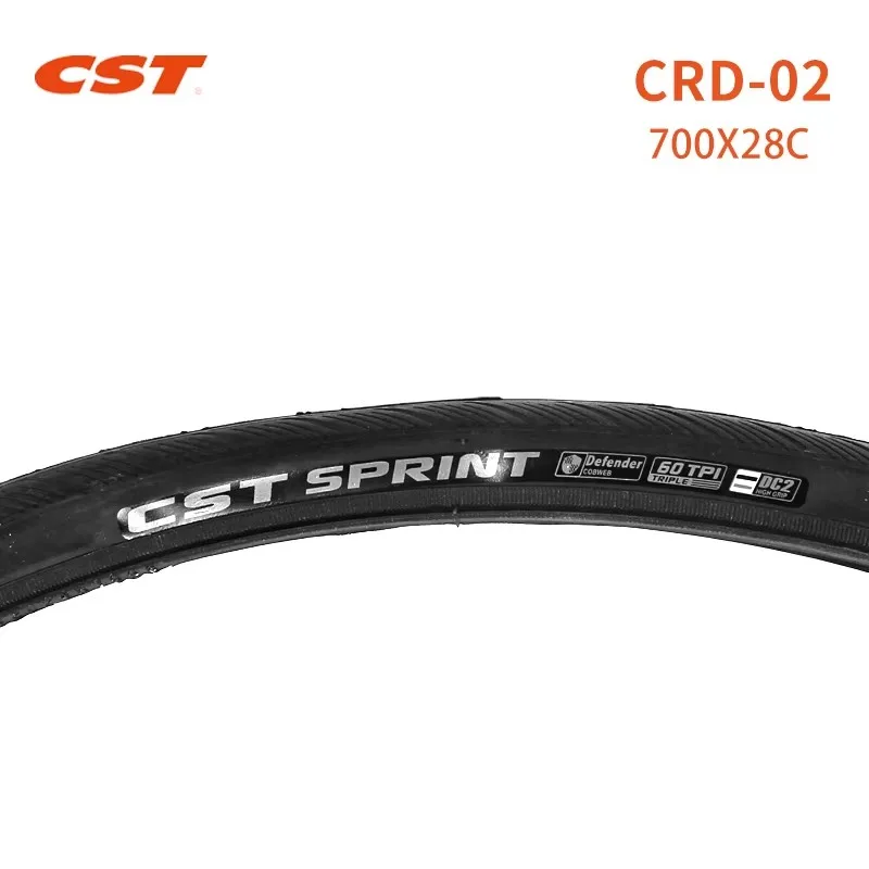 CST-CRD-02 Road Bicycle Tire, 700C, 28-622, 60TPI, Double Rubber, Cycling Parts, DUAL Double Rubber, Highway Training Tyre