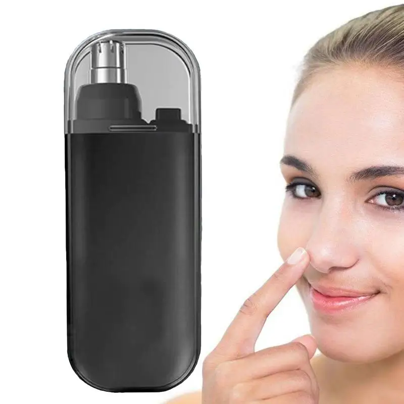 남성용 방수 휴대용 코 헤어 트리머, 전기 귀 얼굴 청소 트리머, USB 충전식 헤어 클리퍼, 가정용 면도 도구