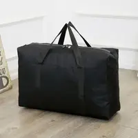 Extra Large Waterproof Moving Luggage Bags Laundry Shopping Bag Non-woven Fabric Cubes 80*48*25cm Home Storage Packing Tool 1