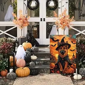 dog garden flag