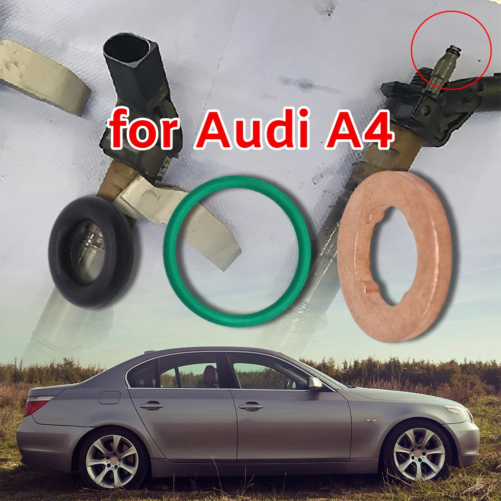 6X Ugello Iniettore Carburante Guarnizione In Rame Kit Guarnizioni O-Ring 059130119 059130519 Wht000884 03 L130277 Per Audi A4 Allroad Strumenti Di Ri