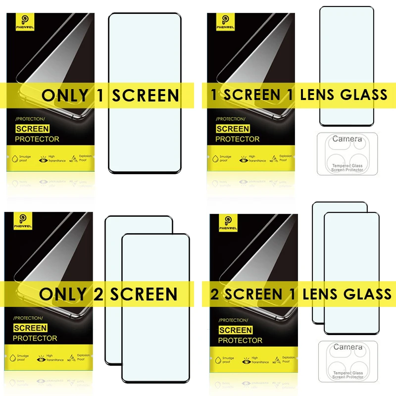 Oleophobic Anti-Explosion Tempered Glass Screen Protector