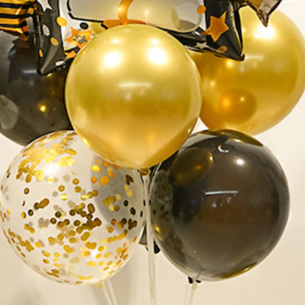 Set 11 Palloncini In Lamina Oro Per Laurea 2025, Con Scritte 'Classe 2025' E Stelle, Decorazioni Festa