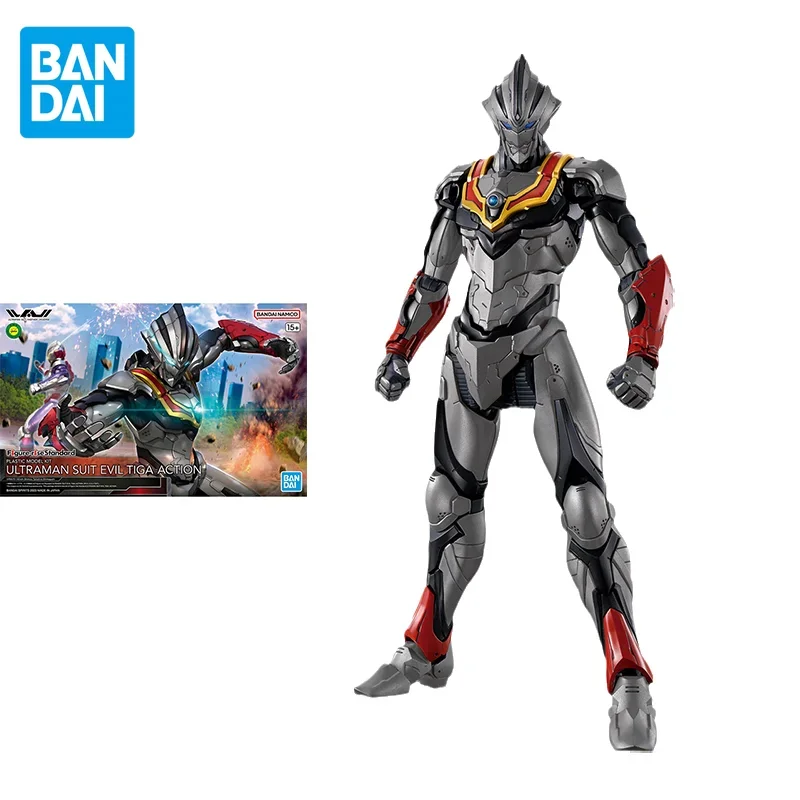 

Bandai Original Anime Figure-rise FRS ULTRAMAN SUIT EVIL TIGA ACTION Action Figure Assembly Model Toys Model Gifts for Children