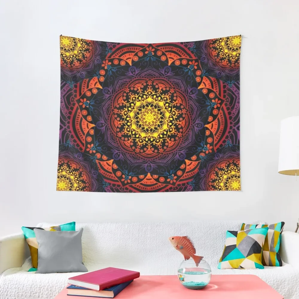 

Mandala Hippie Soul / Zen Yoga Meditation Mandala Tapestry Bedroom Deco Aesthetics For Room Tapestry