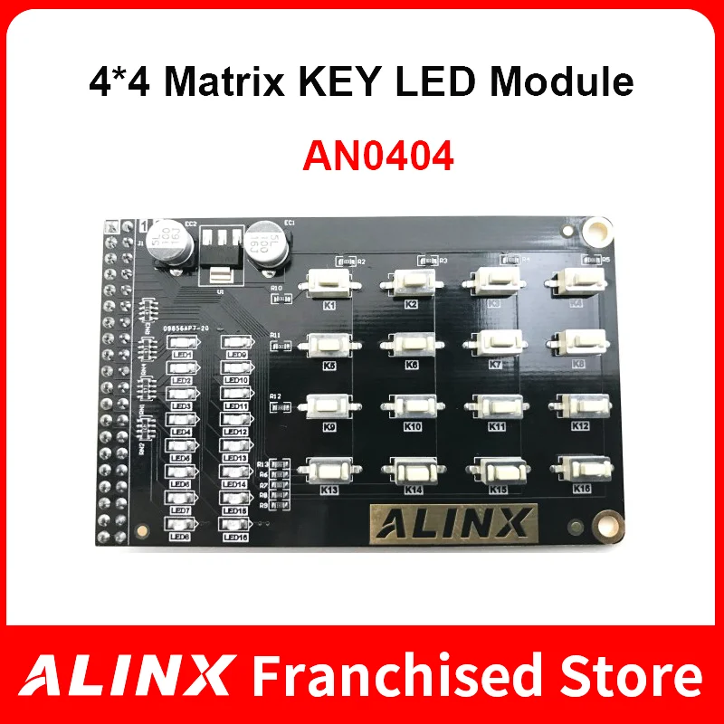 

ALINX AN0404: 4*4 Matrix KEY светодиодный модули расширения для платы FPGA