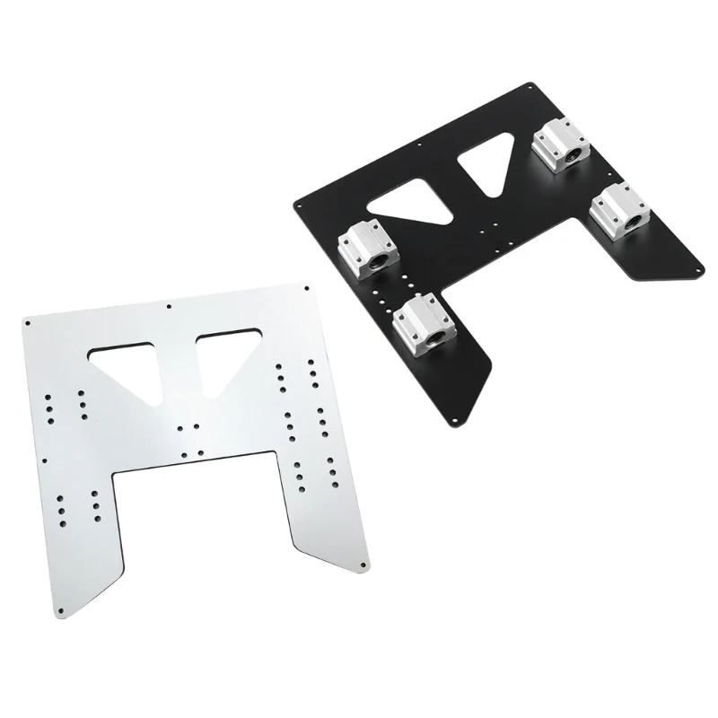 

For Anet A8 A6 3D Printer Upgrade Y Carriage Anodized Aluminum Plate For A8 Hotbed Support For Prusa I3 Anet A8 3D Printers