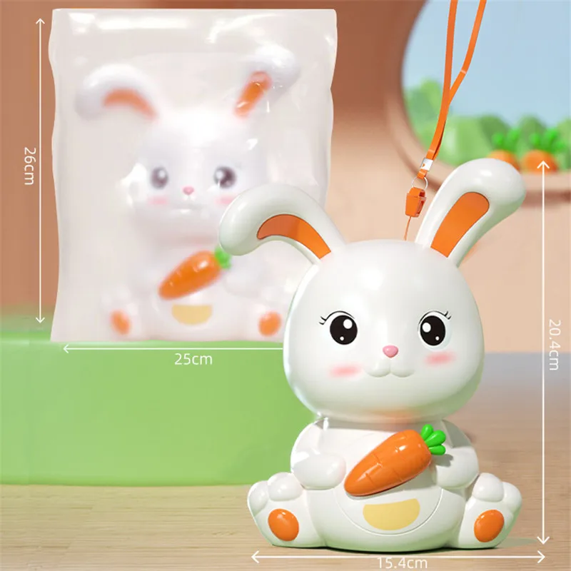 Bunny Piggy Bank Figurine Money Saving Box Home Desktop Gift money saving box piggy bank coin deposit box
