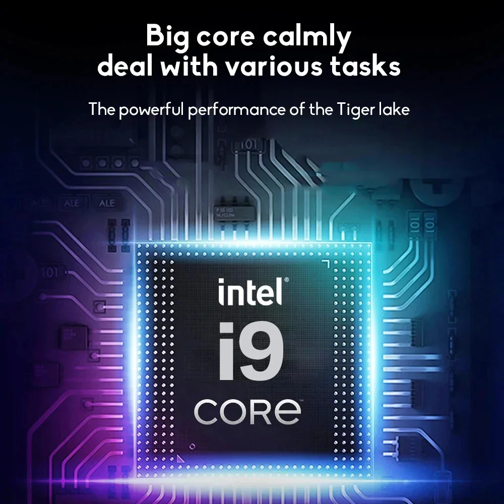 2025 14.1" Portable Windows 11 Pro Laptop Computer Intel Core i9 8950HK HD Screen 16GB RAM 1TB 2TB SSD Gaming laptops Pc Gamer 4