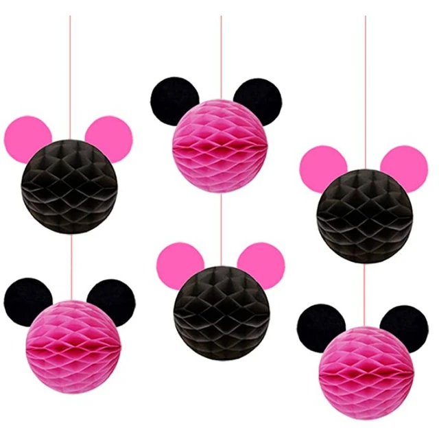 Mickey Minnie Mouse Birthday Decorations  Minnie Mickey Birthday Party -  1pc 100cm - Aliexpress