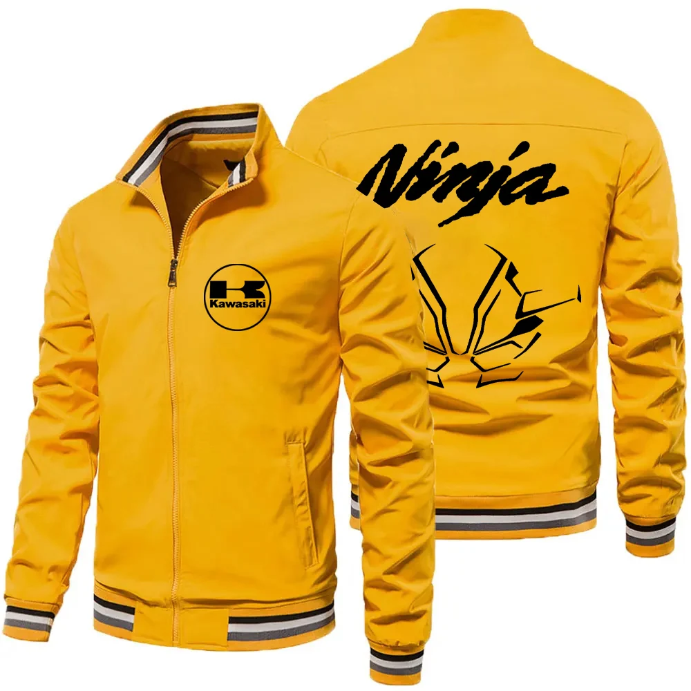 カワサキ　ジャケットUSA Kawasaki ライダースジャケット 革ジャン England製 ヴィンテージ 2025