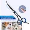 Premium Titanium Coated Dog Grooming Scissors with Safety Round Tips - Professional Grade Kit for Precise and Safe Trimming 6 Premium Titanium Coated Dog Grooming Scissors with Safety Round Tips - Professional Grade Kit for Precise and Safe Trimming 6