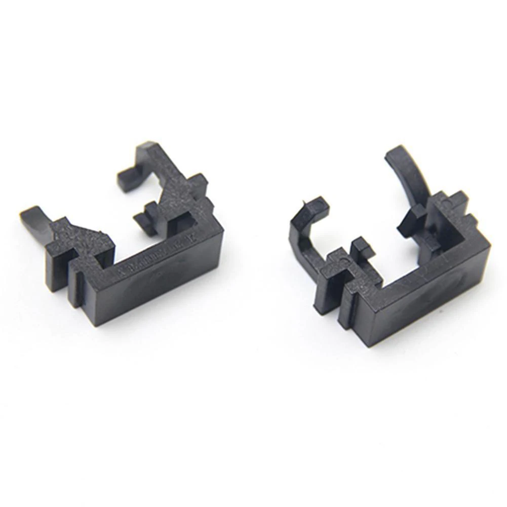 

Durable Bulb Holder Light Socket H1 Headlight LED Lamp Pair Parts Plastic Replacement Vehicle 2pcs 3*3cm Adapter