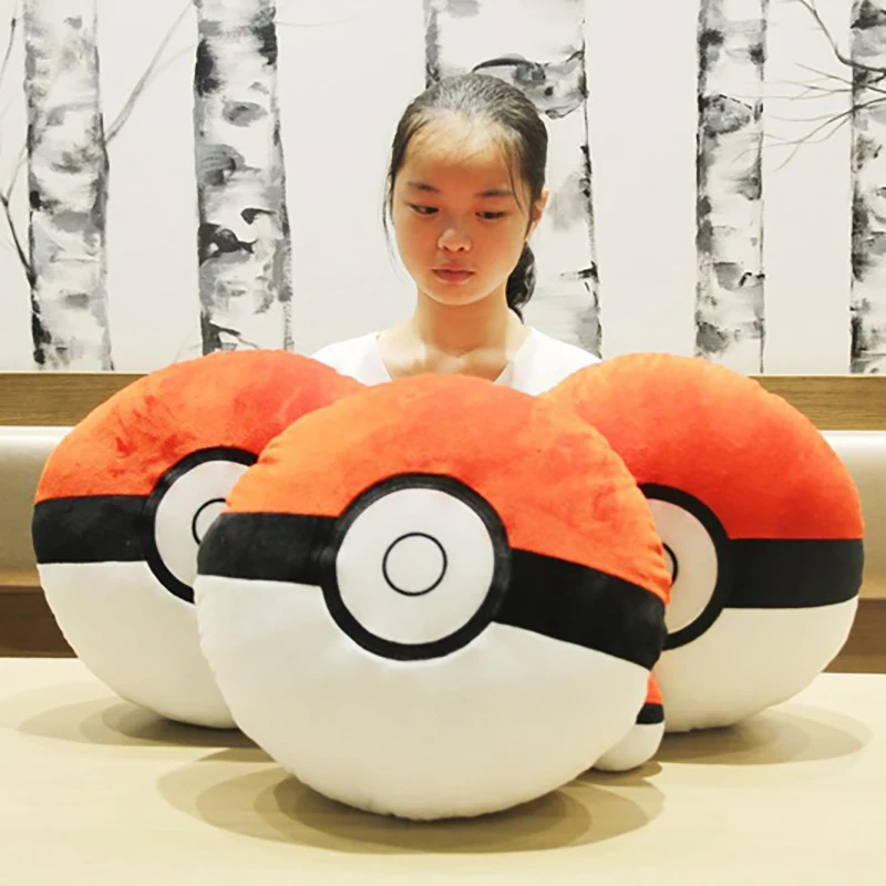 TAKARA TOMY Pokemon Anime Kawaii Plush key fob Partner's Pok&eacute; Ball Pillows Stuffed Toys for Children Gift Pok&eacute;mon