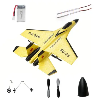 FX620 SU35 SU30 RC Aereo Pezzi di ricambio Accessori Pala dell'elica/Treno di atterraggio/Sede di atterraggio/Batteria/Caricabatterie