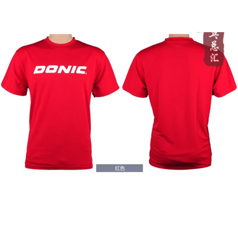 Donic table tennis t-shirt unisex for table tennis racket ping pong game 83703
