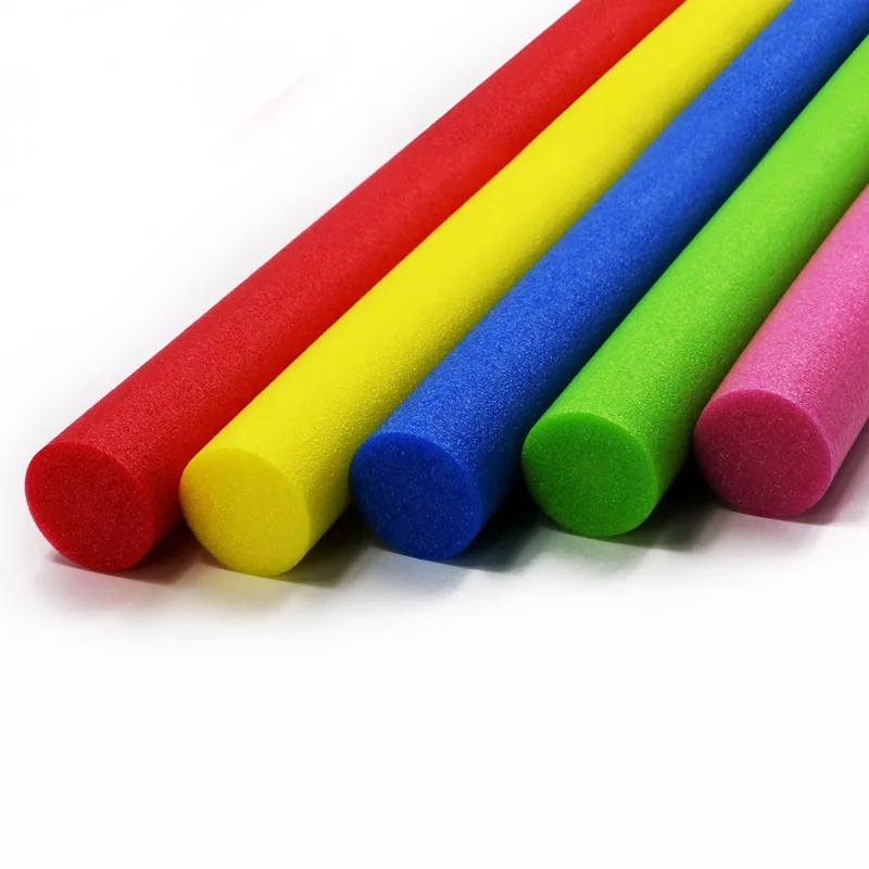 Summer Swimming Foam Bar D6-8cm Water Sports EPE Floating Stick Swimming Diving Beginner Assistance Tools Fitness Equipments 1pc