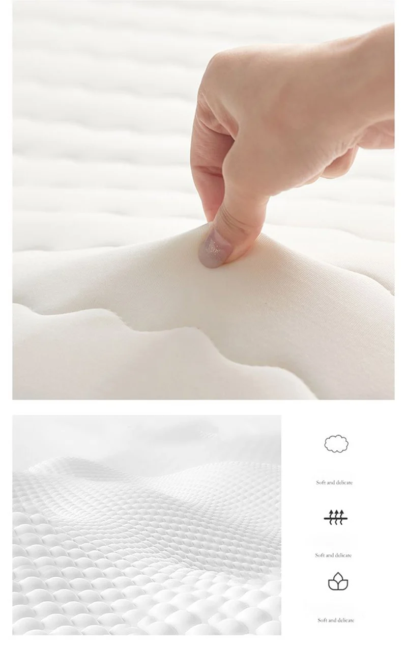 Description Picture 5 of item5CM Soybean Fiber Mattress Soft Cushion Comfortable Foam Mattresses Folding Floor Sleeping Mat Moisture-proof Nap Thicken Mats