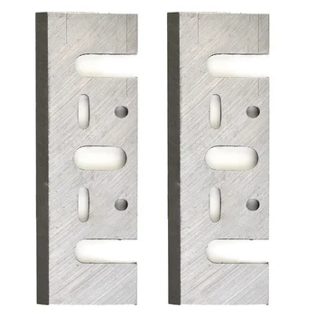 2 pezzi lama per pialla elettrica HSS 82mm gruppo di ricambio di ricambio per parti di lavorazione del legno per utensili elettrici per taglierina per legno 1900B