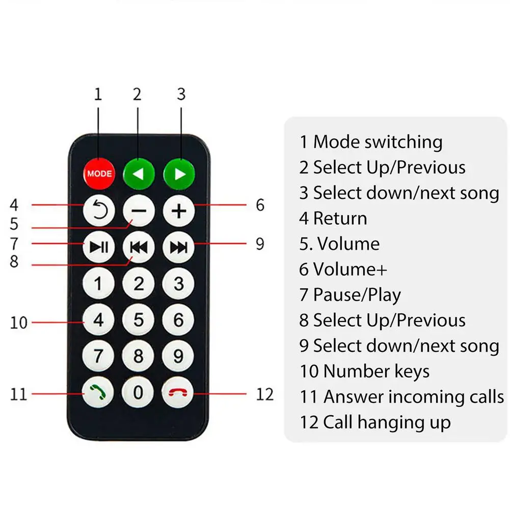 4.3 Inch Car Mp5 Player M6 Wireless Bluetooth-compatible Hands-free Mp5 With Remote Control Fm Transmitter Car Accessories