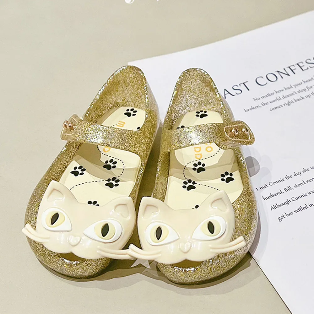 Baby Jelly Sandals Casual Breathable Hollow Out Beach Shoes PVC Summer Toddler Kids Shoes Children Sandals Girls 4