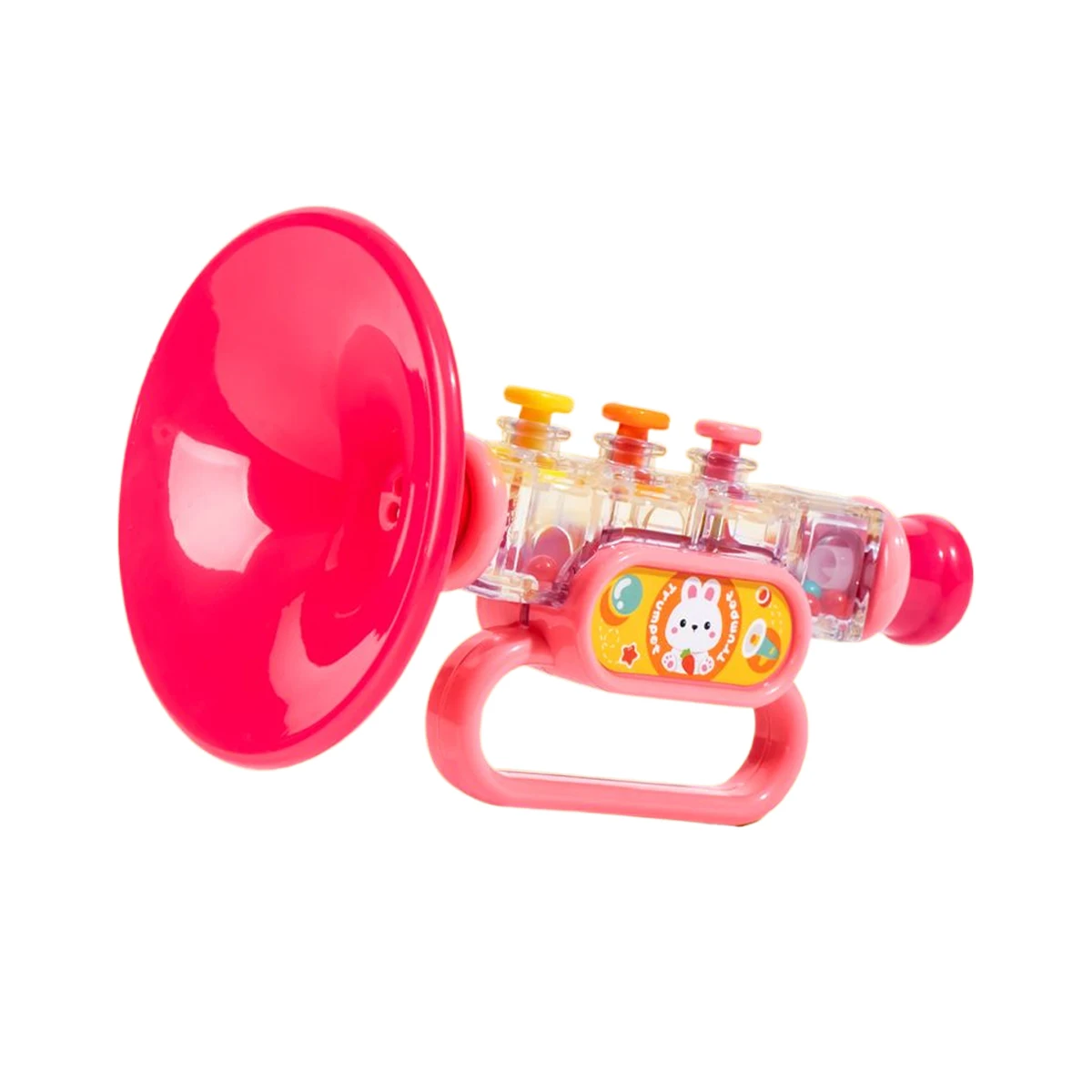 Kinder Trompete Spielzeug - Bunt, 34cm, Musikinstrument