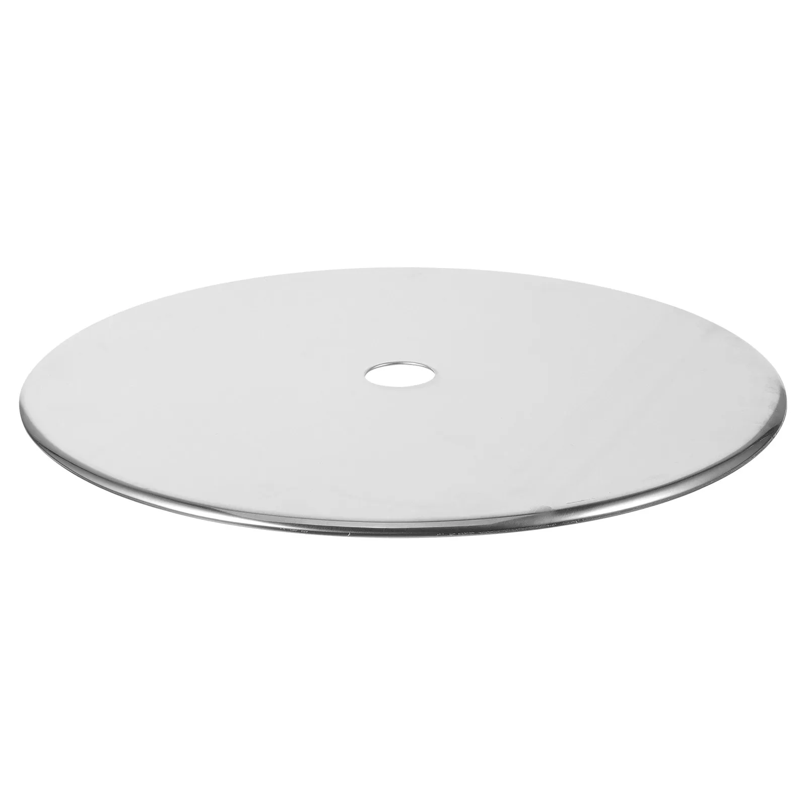 Induction Cooker Sinking Ring 28.5cm Stainless Steel Heat Diffuser Simmer Ring Anti-Overflow Hot Pot Table Repair Plate Adapter