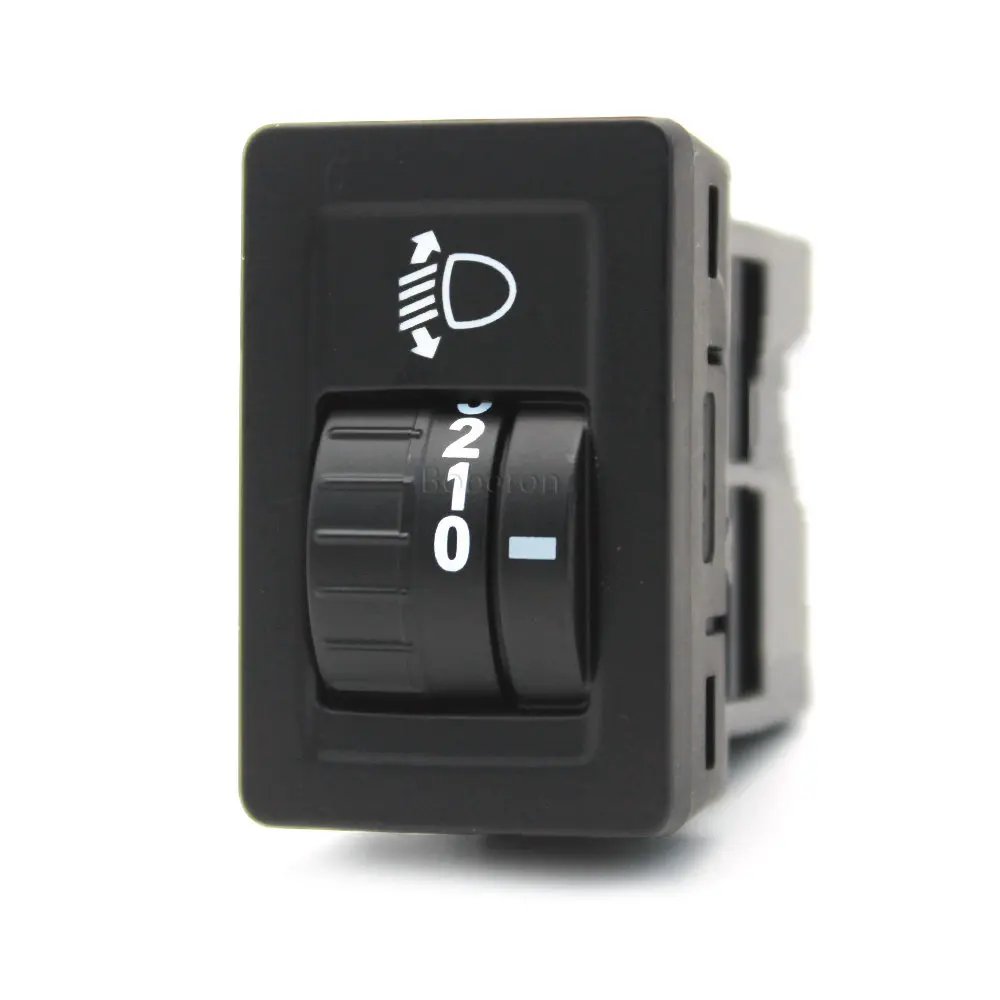 CarHeadlightAdjustmentSwitchHeadlightHeightAdjustableSwitch