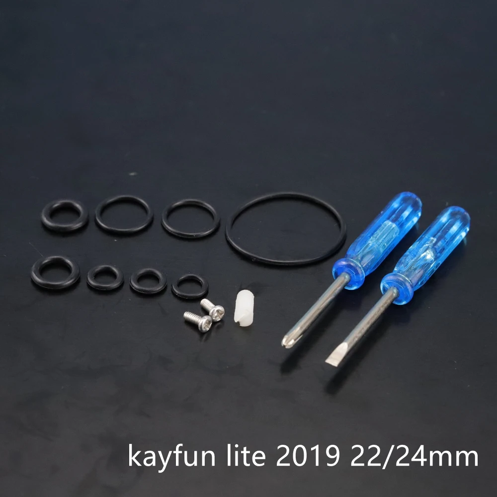 Kayfun X/X mini/V5/Prime/Lite /Lite Plus PSU Replacement Tube Silicone O-Rings Screws Accessories