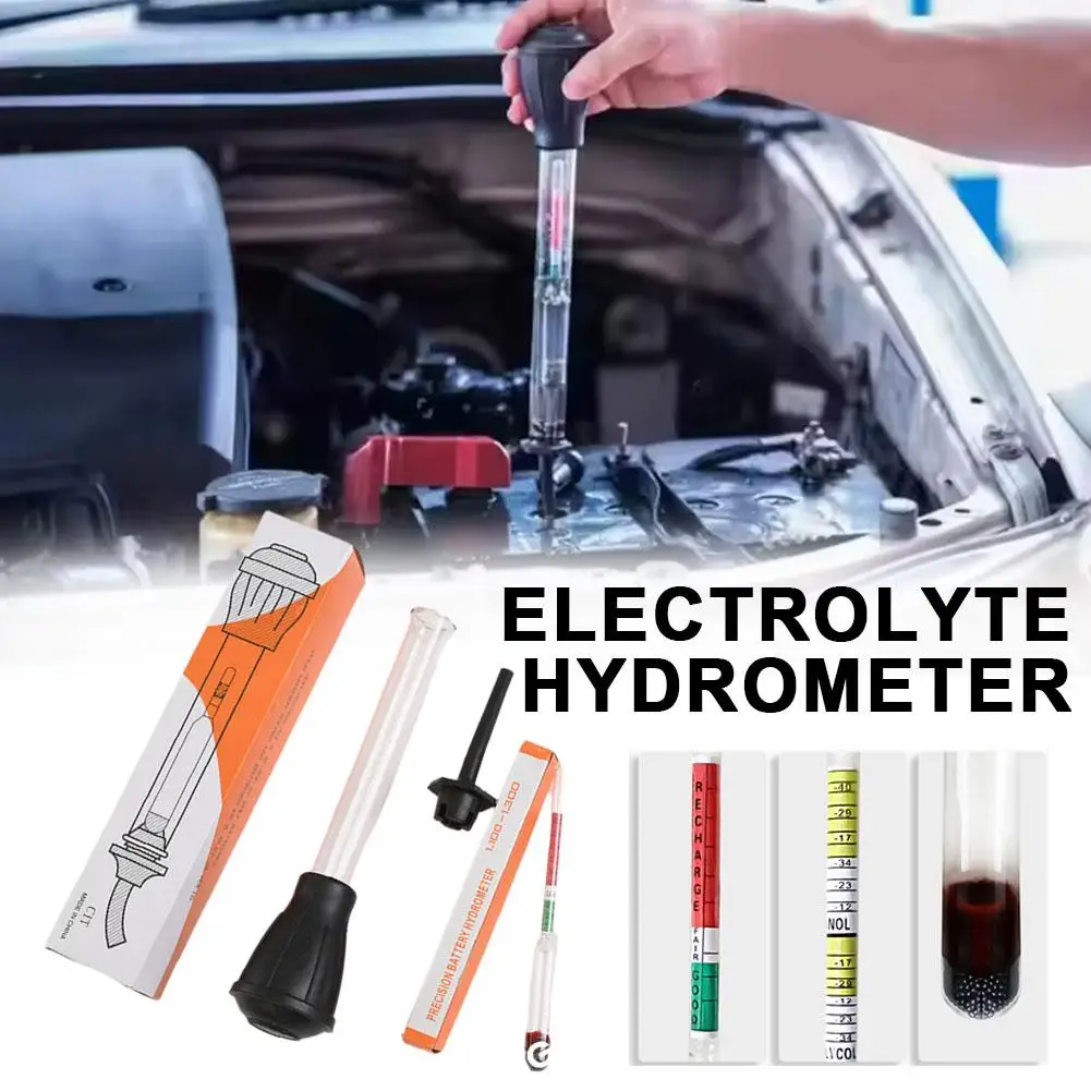 8인치 배터리 하이드로미터 빠른 감지 전기 유압식 미터 전기 밀도 중력 흡입 테스터 산성 D8K3