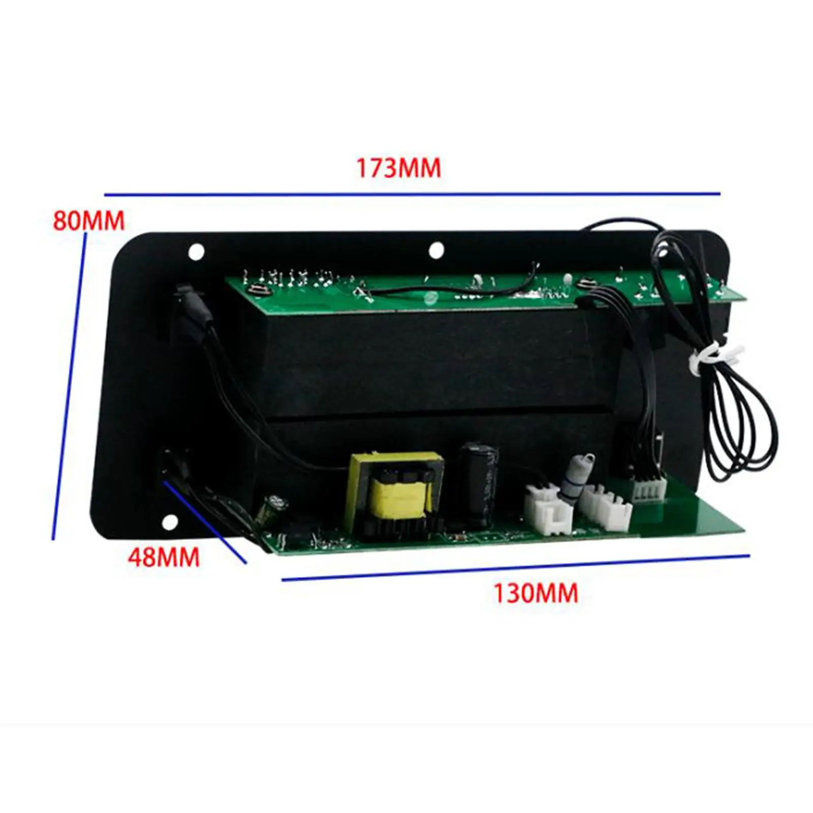 

Amplifier Board High Power with Remote Control Stereo Audio Module for DIY Speakers Car Speakers Home Audio Theater Speakers EU